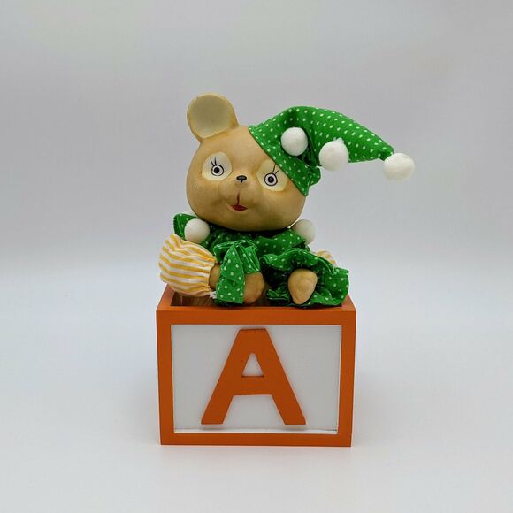 Vintage Musical Bear Clown Wind-Up - Used in Box (Albert E Price, 1983) - Picture 10 of 12